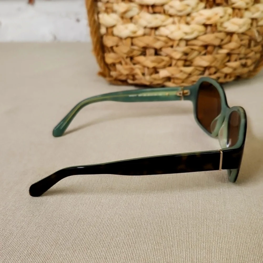 Kate Spade Frames Green and Animal Print / Will Need Correct Lenses